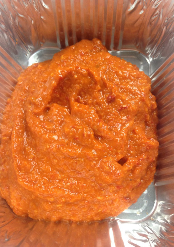 Una foto de Salsa romesco