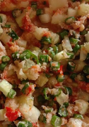Foto resep Trancam timun segar dan kacang panjang