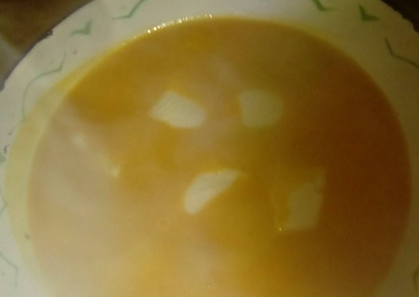 Sopa crema de calabaza