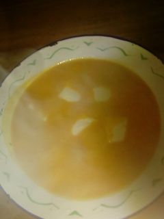 Una foto de Sopa crema de calabaza