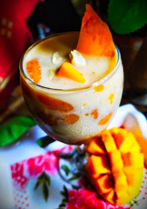 ম্যাংগো কাস্তার্ড (Mango custard recipe in Bengali) রেসিপির প্রধান ছবি
