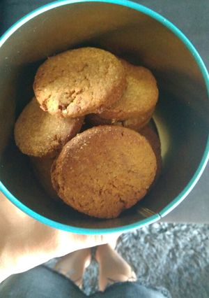Una foto de Cookies de naranja y cacao