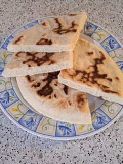Una foto de Pan express sin gluten en sartén