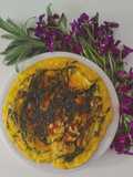 Frittata with Wild Asparagus, Pecorino, and Sheep’s Milk Ricotta
