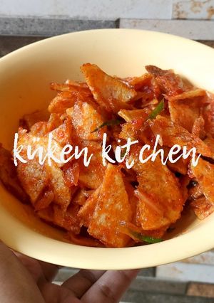 Foto resep 05. Kering Kentang Pedas Manis