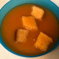 A picture of Tomato soup.