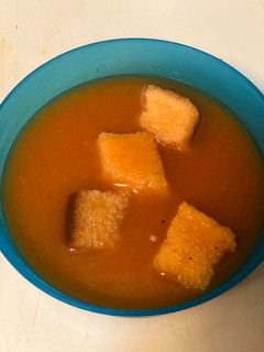 A picture of Tomato soup.