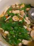 แกงเห็ดรวมผักหวานสูตรใส่ปลาร้า