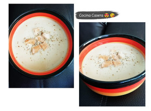 Una foto de Crema de coliflor 😍👌🤤