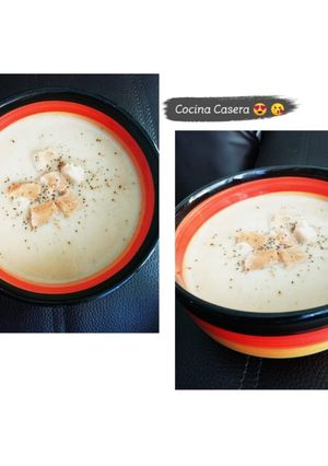 Una foto de Crema de coliflor 😍👌🤤