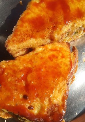 A picture of Bread pakoda.