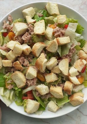 Tonhal saláta recept fotója