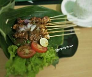 Cara Menyajikan Sate Ayam ala Sate Madura Gurih Mantul