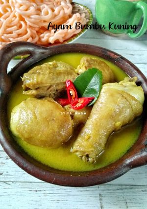 Foto resep Ayam Bumbu Kuning #week49