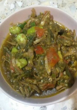 Foto resep Sambel ijo teri pete