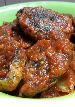Foto resep Ikan Tongkol sambel (asem, pedes, manis)