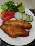 Pescado empanizado sin huevo