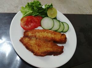 Una foto de Pescado empanizado sin huevo