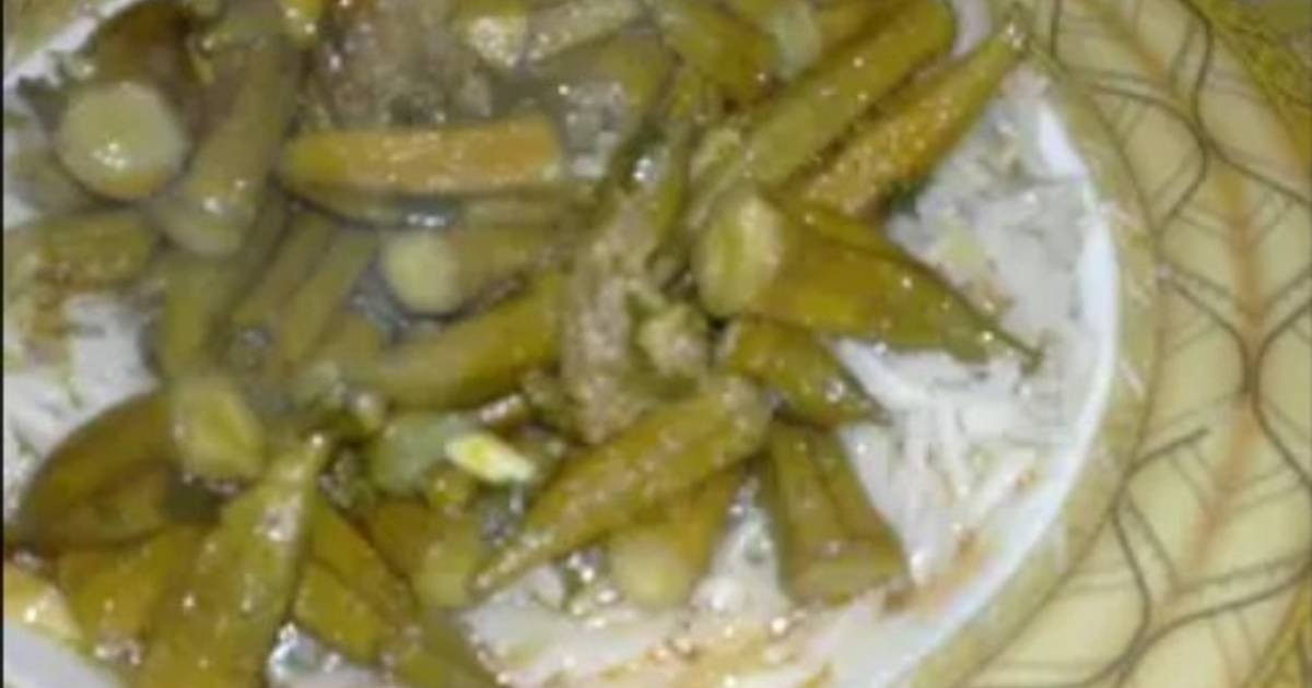 طريقة عمل بامية و رز على اصولها بطريقة سهلة وسريعة من Hiba Jamaleddine ...