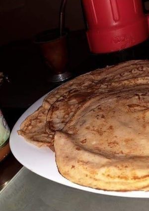 Una foto de Panqueques integrales una mantequita ❤