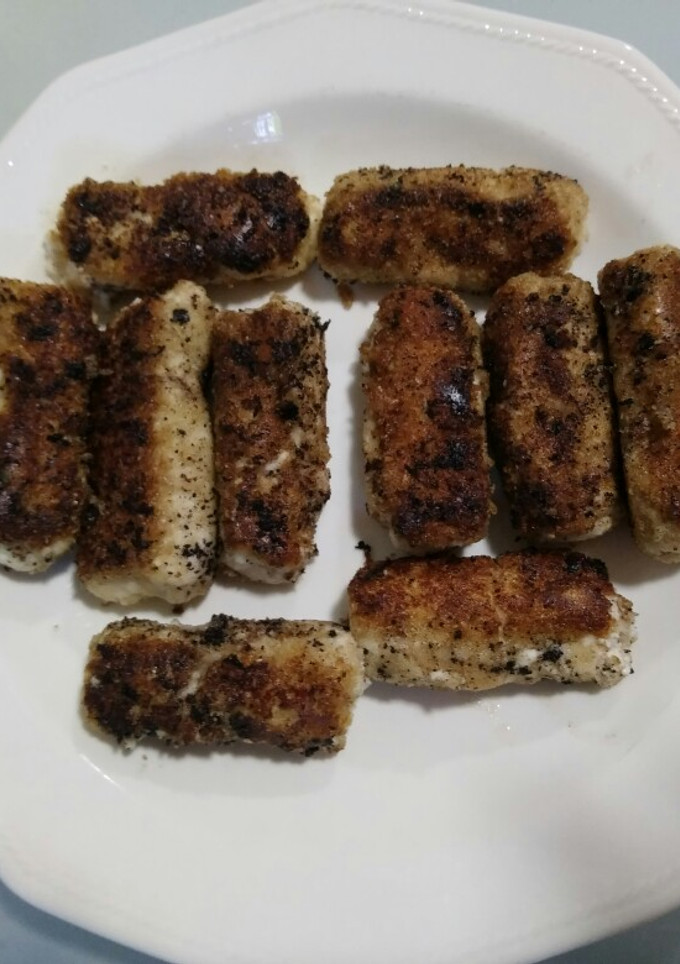 Una foto de Croquetas de pollo sin bechamel