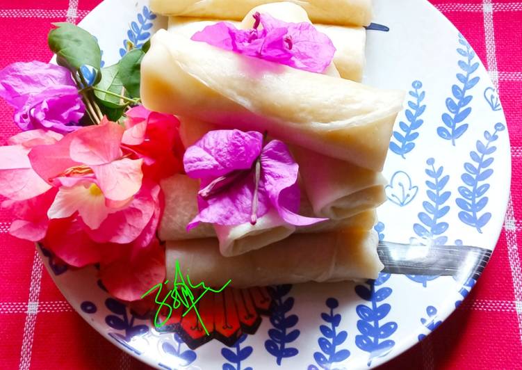 Resep Lumpia isi bengkoang, Mudah Banget