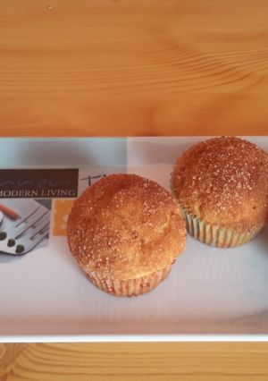 Cukros - fahéjas muffin recept fotója