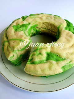 Foto resep Bolu Kukus Pandan Santan