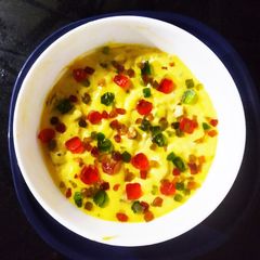 Pineapple Custard Pudding A picture of Pineapple Custard Pudding.