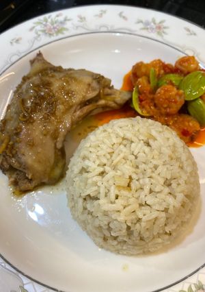 Foto resep Nasi Hainam Rice Cooker