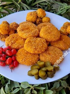 عکسی از دستور ناگت مرغ