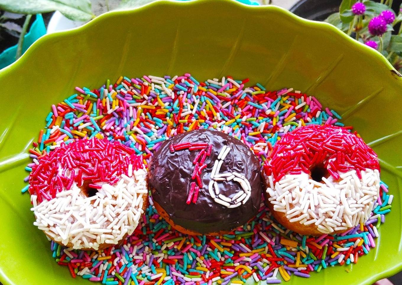 Donat simpel tanpa kentang