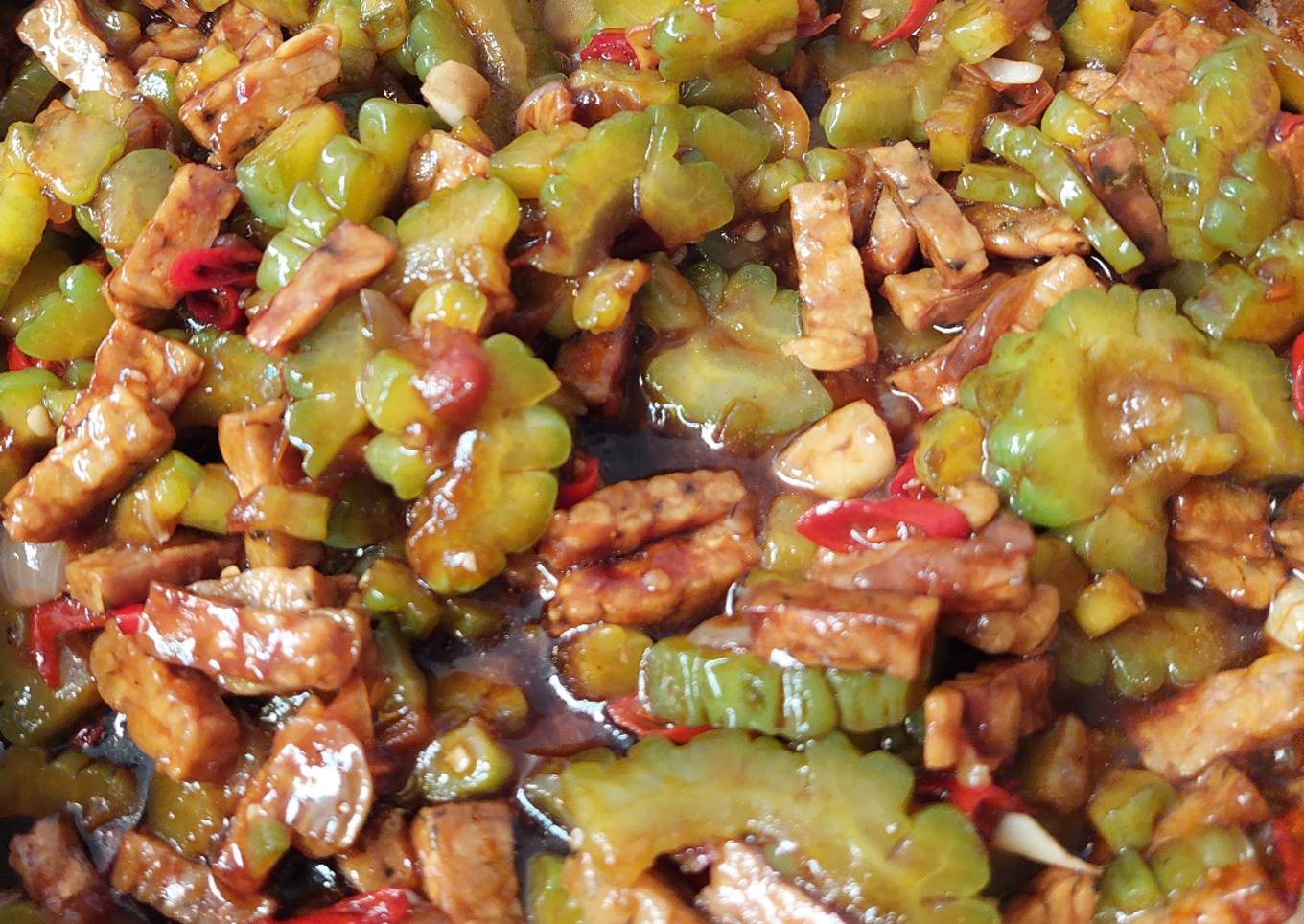 Pare Oseng Tempe