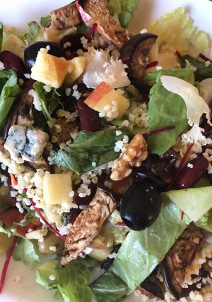 A picture of Blues Salad.