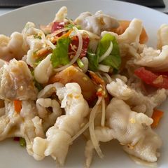 A picture of Chicken Feet Thai Spicy Salad.