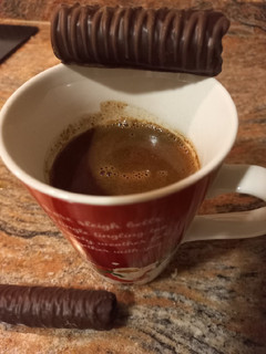 Una foto de Chocolate caliente 🍫