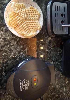 Una foto de Waffles esponjosos