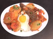 Una foto de carnes la riojana