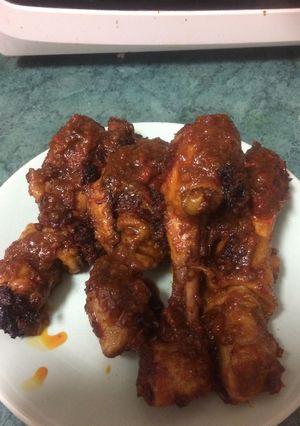 Foto resep Ayam bakar bumbu rujak