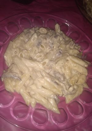 عکسی از دستور پاستا پنه مرغ