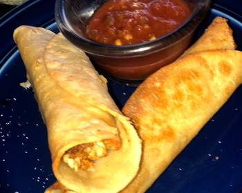 Easy Prepare Recipe Chicken  cheese taquitos rolled chicken tacos Delicious Simple