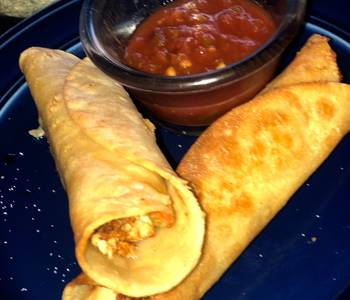 Fast Cooking Methods Chicken  cheese taquitos rolled chicken tacos Restaurant Style
