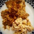 Pollo con castañas