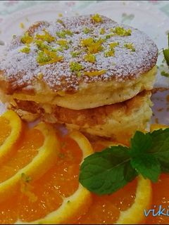 鮮橙舒芙蕾 的食譜成品照片