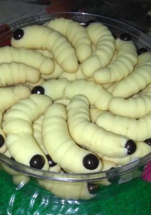 Foto resep Caterpillar Cookies