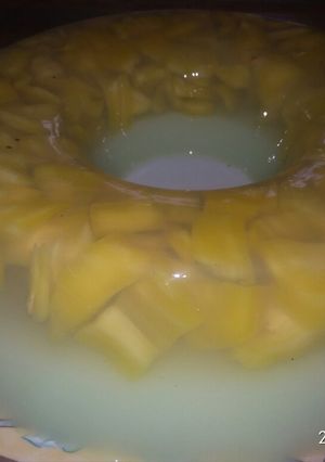 Foto resep Puding lapis labu Siam buah Nangka