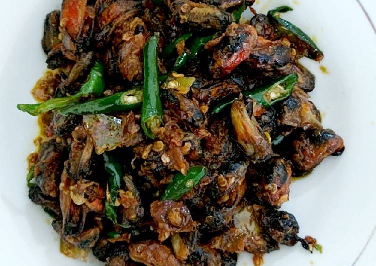 Langkah Mudah untuk Membuat Tumis Kerang cabe ijo, Sempurna