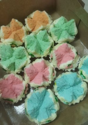 Foto resep Cotton Steamed Cake aka Bolu Kukus Lucu Selembut Kapas 🤣