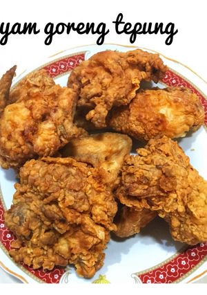 Foto resep Ayam goreng tepung