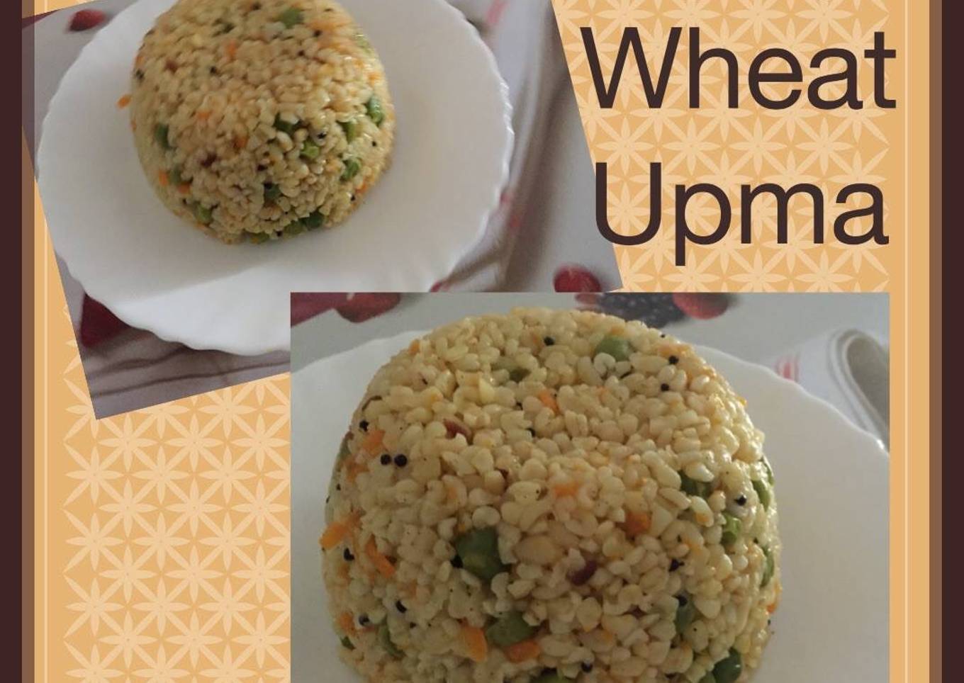 Broken wheat upma